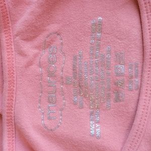 Maurices lot of 6 size medium basic tanks.